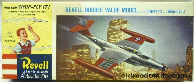 Revell 1/80 Whip-Fly F-89D Scorpion, H153-98 plastic model kit